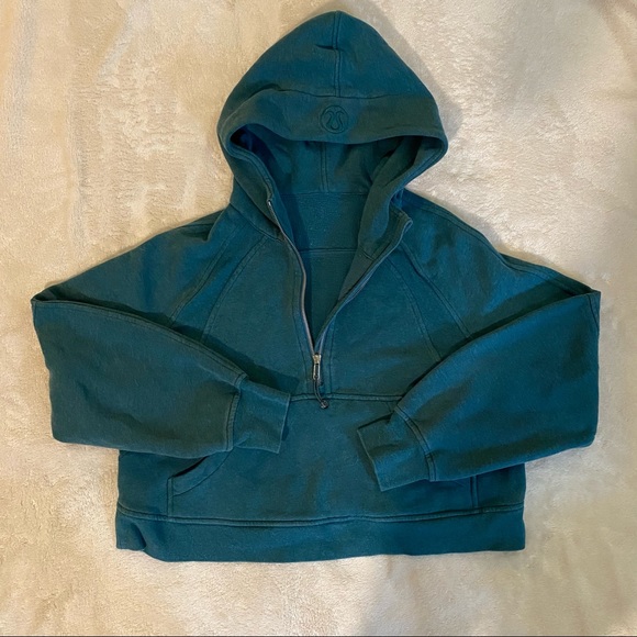 Scuba Oversized 1/2 Zip Hoodie
Heathered Desert Teal - Picture 8 of 11